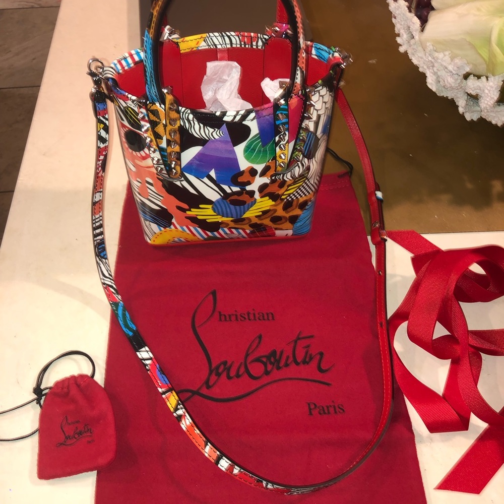 Christian louboutin spiked handbag